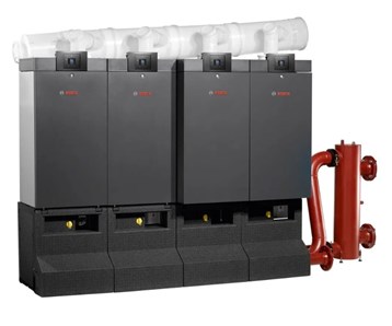 Worcester Bosch Cascade Boiler Set Up