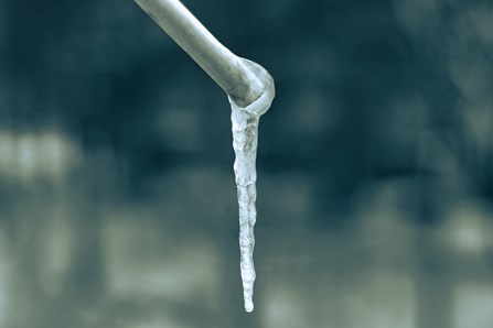 Frozen pipe